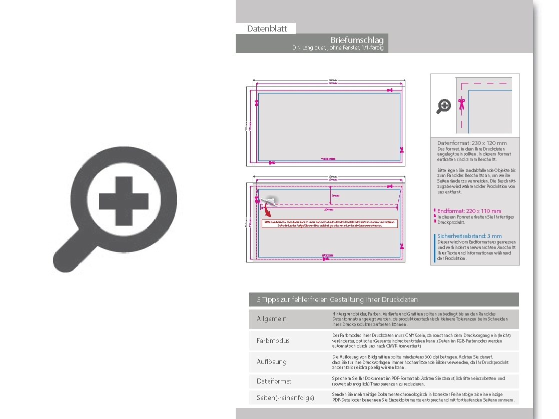 Product Bild briefumschlag_din_lang_quer__haftklebend_ohne_fenster__beidseitig_1_1_schwarz-_wei___bedruckt