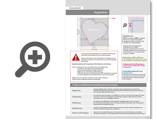Product Bild hochwertige_schultafel-magnetfolie_in_herz-form___einseitig_4_0-farbig_bedruckt