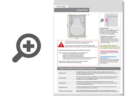 Product Bild magnetische_wechselwerbung_in_birne-form___einseitig_4_0-farbig_bedruckt
